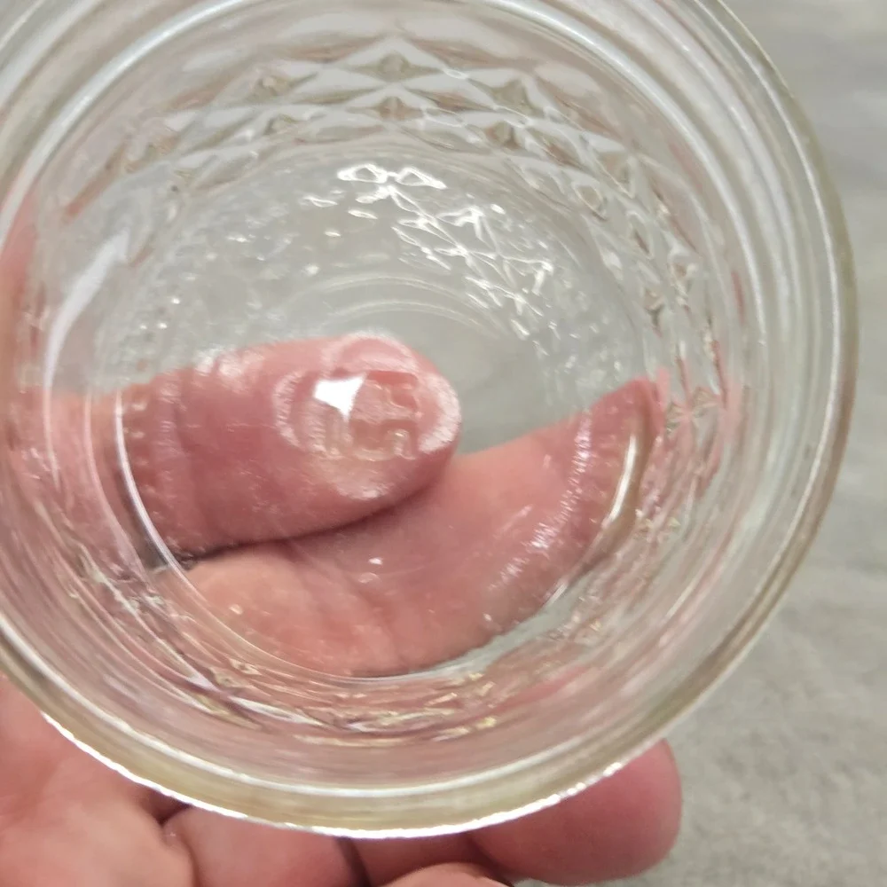 Ball 4oz Quilted Crystal Jelly Jar with SureTight Lid Clear Glass